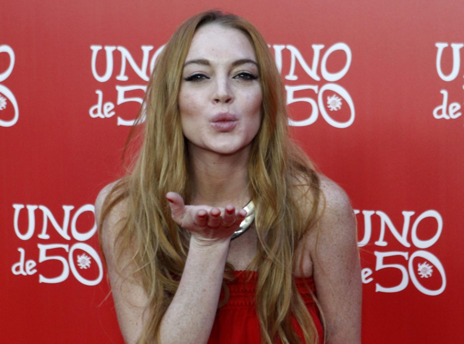 Fotografía de archivo de la actriz Lindsay Lohan. EFE/Javier Lopez