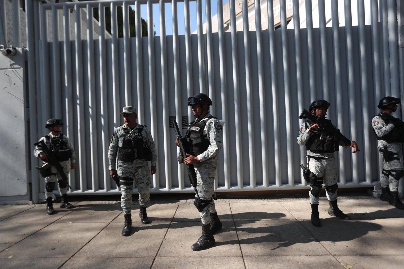 Fotografía de archivo de miembros de la Guardia Nacional (GN). EFE/ Sáshenka Gutiérrez