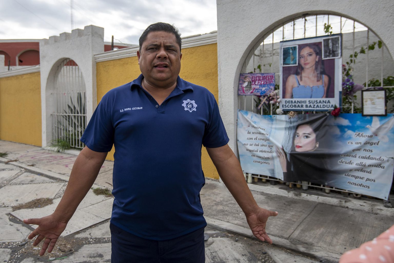 Fotografía de archivo fechada el 3 de octubre de 2022, de Mario Escobar, padre de la joven Debanhi Escobar, víctima de feminicidio, durante una entrevista con EFE en la ciudad de Monterrey (México). EFE/ Miguel Sierra