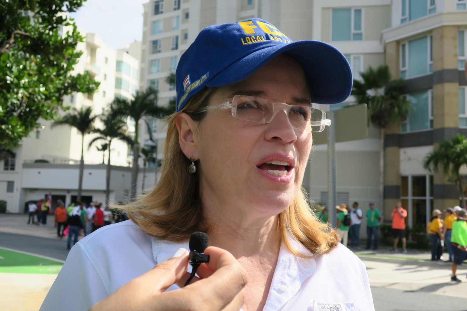 La exalcaldesa de San Juan, Carmen Yulín Cruz, habla con Efe. Imagen de archivo. EFE/Jorge Muñiz