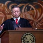 Fotografía de archivo del ministro presidente de la Suprema Corte de Justicia de la Nación (SCJN), Arturo Zaldívar. EFE/ Isaac Esquivel