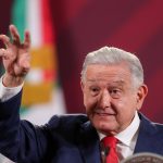 El presidente de México, Andrés Manuel López Obrador, durante una rueda de prensa hoy, en Palacio Nacional de la Ciudad de México (México). EFE/Isaac Esquivel