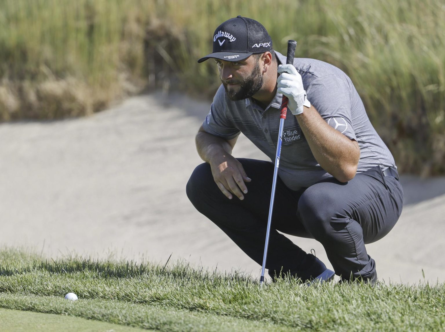 El golfista español Jon Rahm, en una fotografía de archivo. EFE/Erik S. Lesser