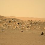 Fotografía cedida por la NASA donde se muestra una imagen del helicóptero Ingenuity Mars tomada en el "Aeródromo D" por el instrumento Mastcam-Z del rover Perseverance el 15 de junio de 2021, el día 114 marciano, o sol, de la misión. EFE/NASA/JPL-Caltech/ASU/MSSS SOLO USO EDITORIAL/NO VENTAS/SOLO DISPONIBLE PARA ILUSTRAR LA NOTICIA QUE ACOMPAÑA (CRÉDITO OBLIGATORIO)