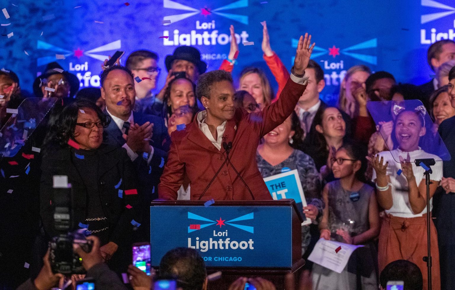 La alcaldesa de Chicago Lori Lightfoot. Imagen de archivo. EFE/TANNEN MAURY