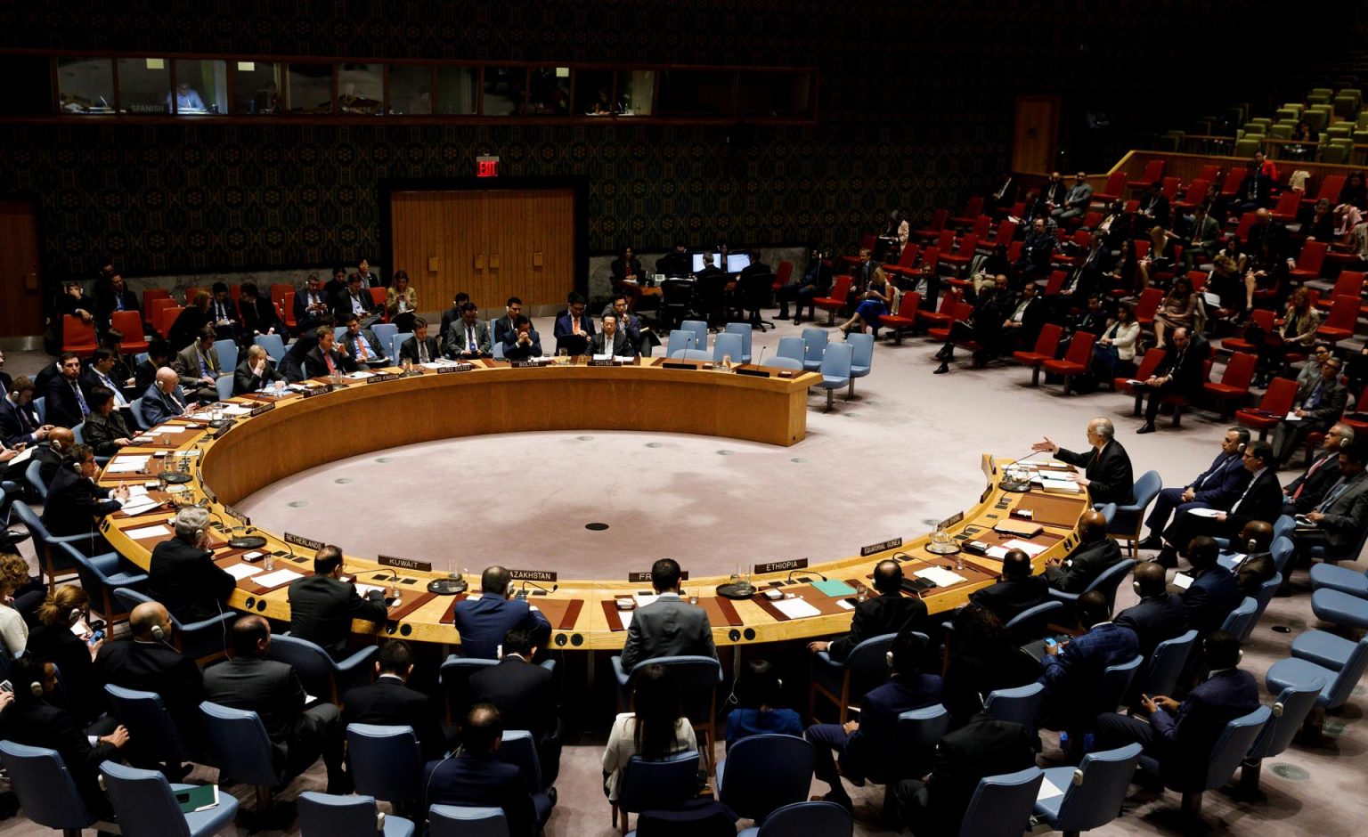 Vista de una reunión del Consejo de Seguridad de la ONU. Imagen de archivo. EFE/ Justin Lane