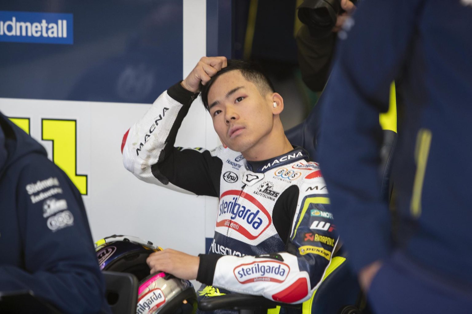 El piloto japonés de Moto3 Ayumu Sasaki. EFE/Román Ríos