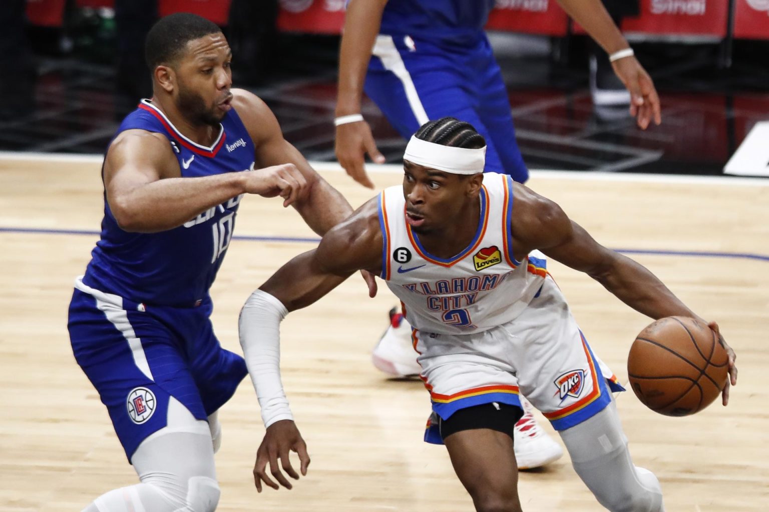 El base de los Oklahoma City Thunder Shai Gilgeous-Alexander, en una fotografía de archivo. EFE/EPA/Caroline Brehman