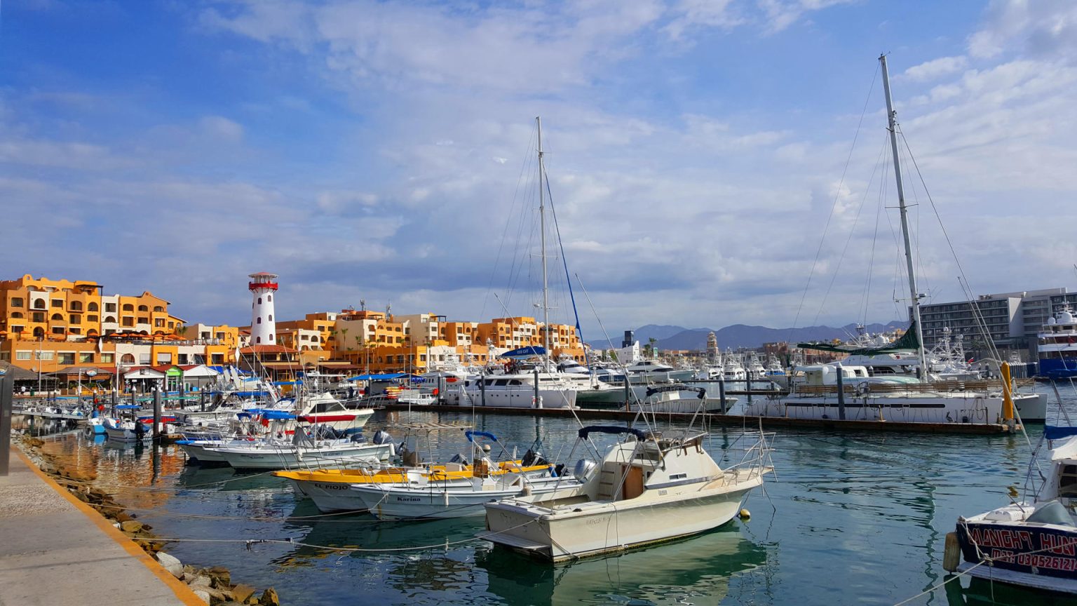 Fotografía de archivo de una vista general del 27 de agosto de 2017, de La Marina de Cabo San Lucas, en Los Cabos, en el estado de Baja California (México). EFE/Rosa López