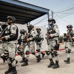 Fotografía de archivo fechada el 13 de agosto de 2022 que muestra integrantes de la Guardia Nacional (GN). EFE/Joebeth Terriquez