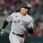 El catcher New York Yankees Jose Trevino, este 27 de abril de 2023. EFE/EPA/Adam Davis