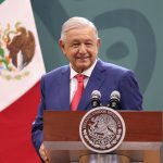 Fotografía cedida hoy, por la Presidencia de México, del mandatario mexicano, Andrés Manuel López Obrador, durante una rueda de prensa en el estado de Puebla (México). EFE/Presidencia de México/SOLO USO EDITORIAL/SOLO DISPONIBLE PARA ILUSTRAR LA NOTICIA QUE ACOMPAÑA(CRÉDITO OBLIGATORIO)