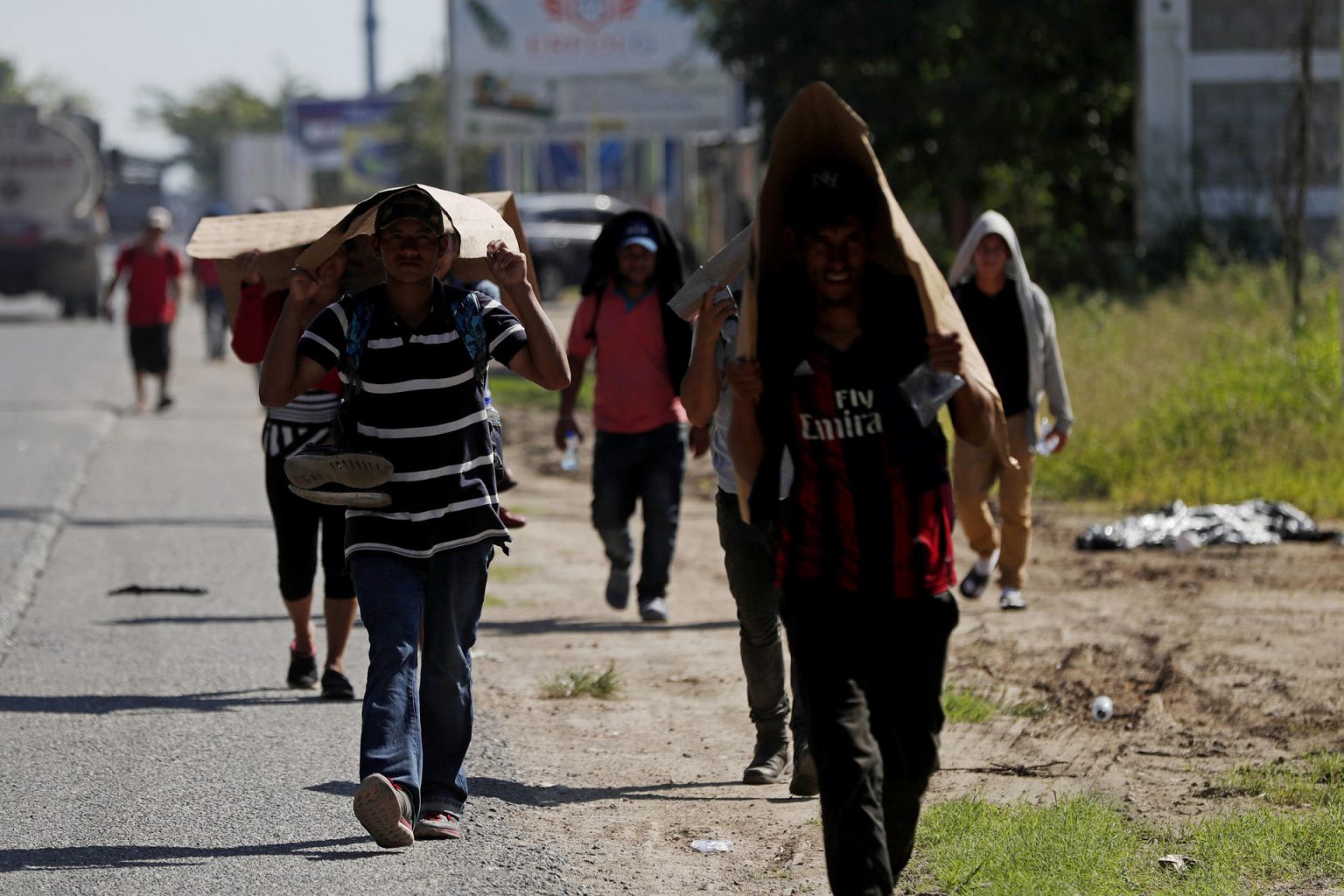 Según datos divulgados por el Instituto Nacional de Migración (INM), Honduras recibió entre enero y el 1 de mayo un total de 9.988 personas deportadas desde México. Fotografía de archivo. EFE/Esteban Biba