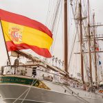 Fotografía de archivo del buque-escuela Juan Sebastián Elcano. EFE/Ramón de la Rocha