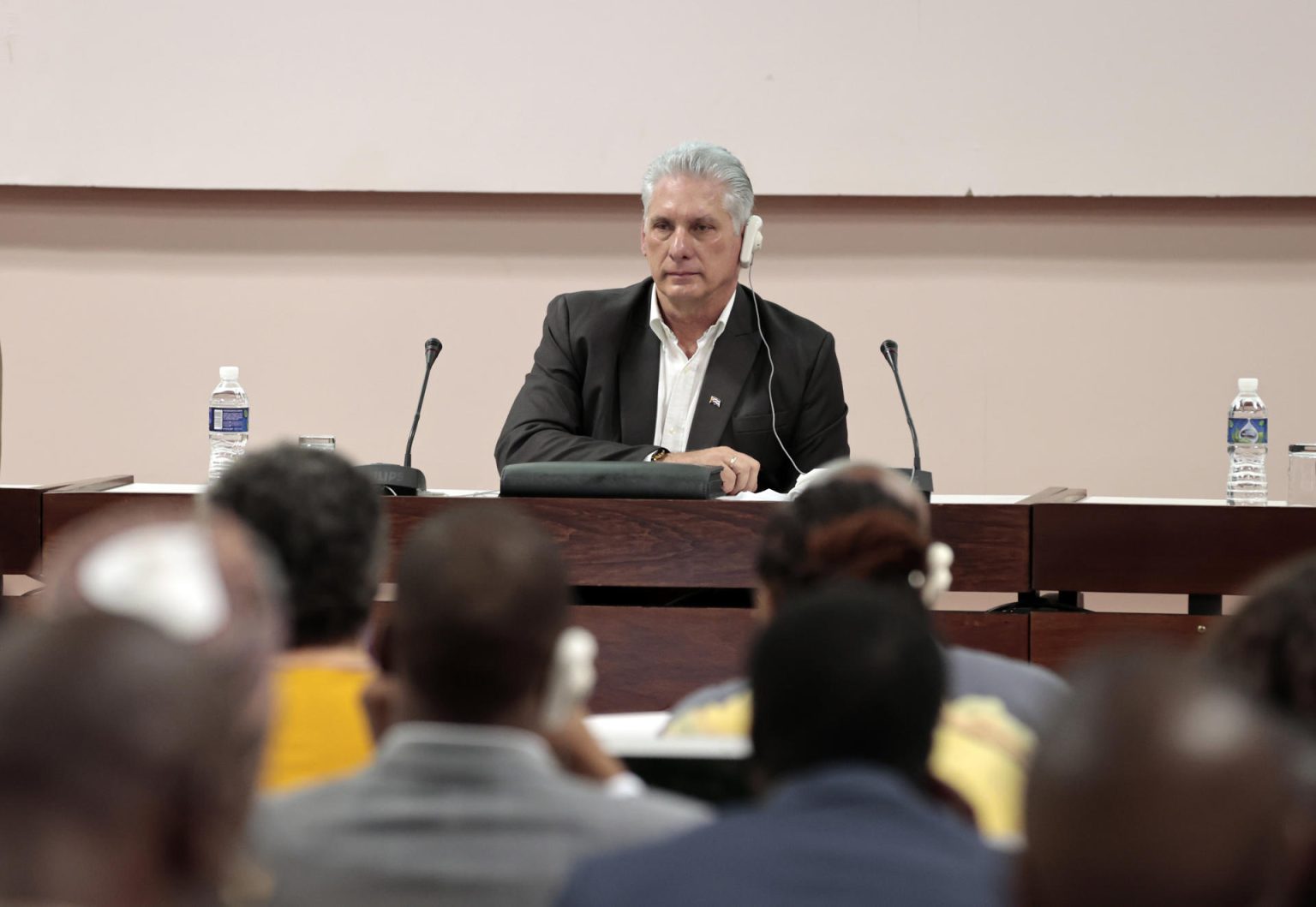 El presidente cubano, Miguel Diaz-Canel. Imagen de archivo. EFE/ Ernesto Mastrascusa