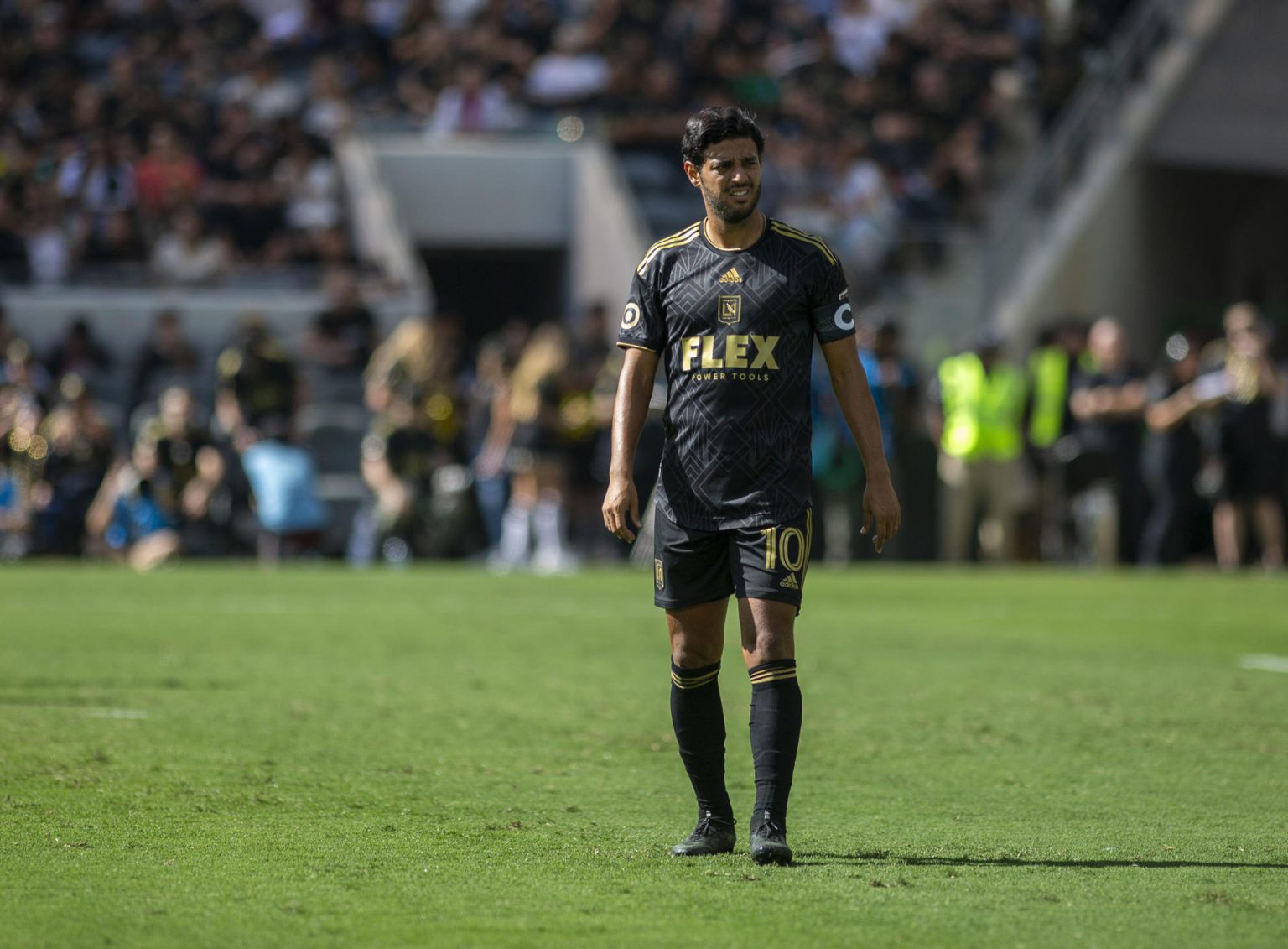 Carlos Vela de Los Angeles FC, en una fotografía de archivo. EFE/ Armando Arorizo