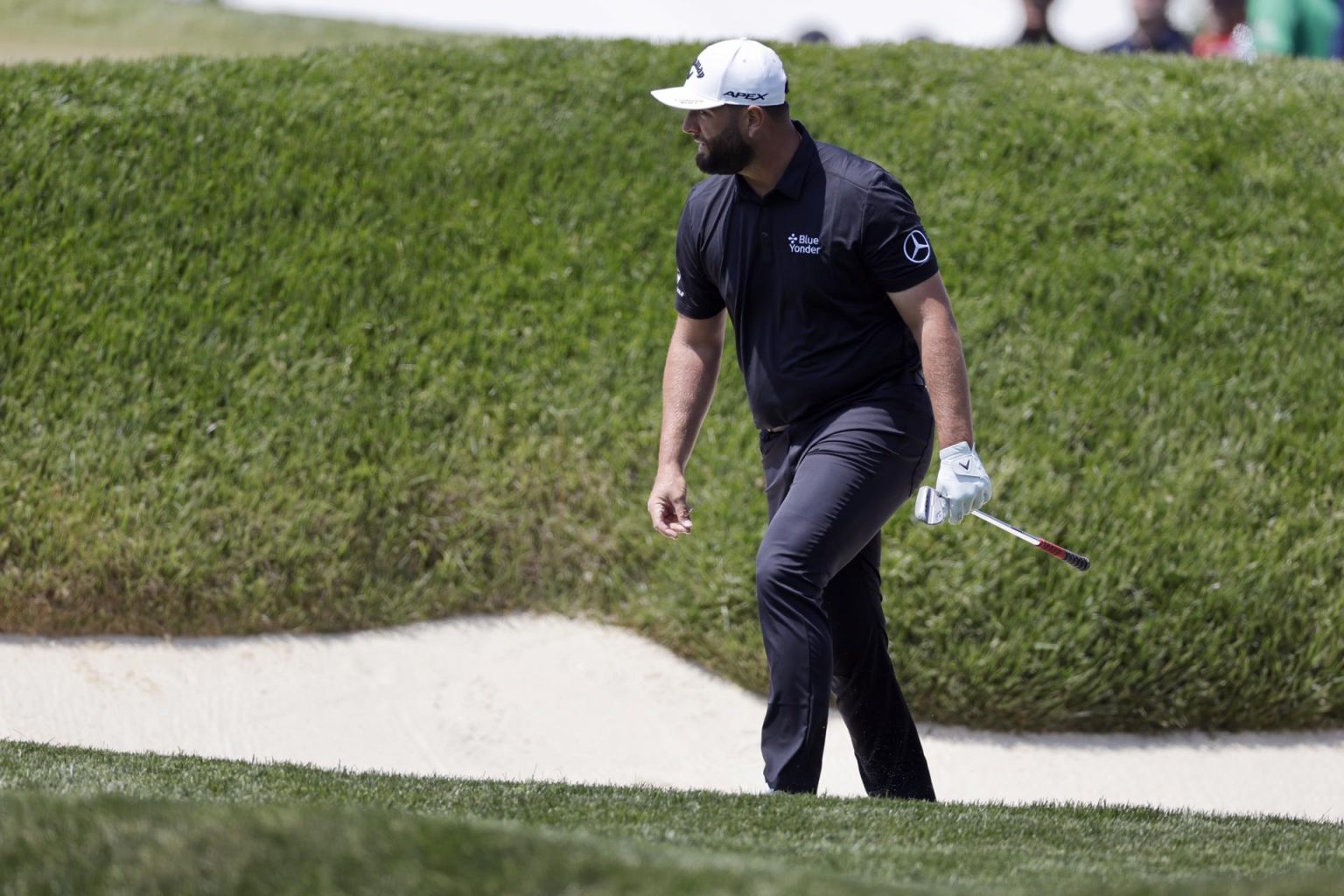 El español Jon Rahm en el PGA Championship, en una fotografía de archivo. EFE/EPA/Erik S. Lesser