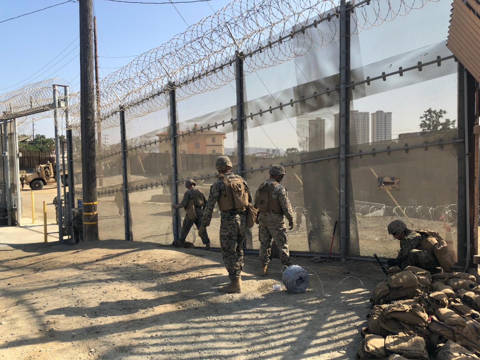 El Pentágono enviará esos refuerzos en respuesta a una petición del Departamento de Seguridad Nacional (DHS, en inglés), que se encarga de las labores de seguridad en la frontera. Fotografía de archivo. EFE/Alexandra Mendoza