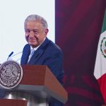 Fotografía cedida hoy por la presidencia de México del mandatario mexicano, Andrés Manuel López Obrador, durante una rueda de prensa en Palacio Nacional de la Ciudad de México (México). EFE/Presidencia de México/SOLO USO EDITORIAL/SOLO DISPONIBLE PARA ILUSTRAR LA NOTICIA QUE ACOMPAÑA(CRÉDITO OBLIGATORIO)