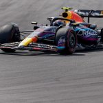 El piloto mexicano de Fórmula 1 Sergio Pérez del equipo Red Bull Racing. EFE/EPA/CRISTOBAL HERRERA-ULASHKEVICH