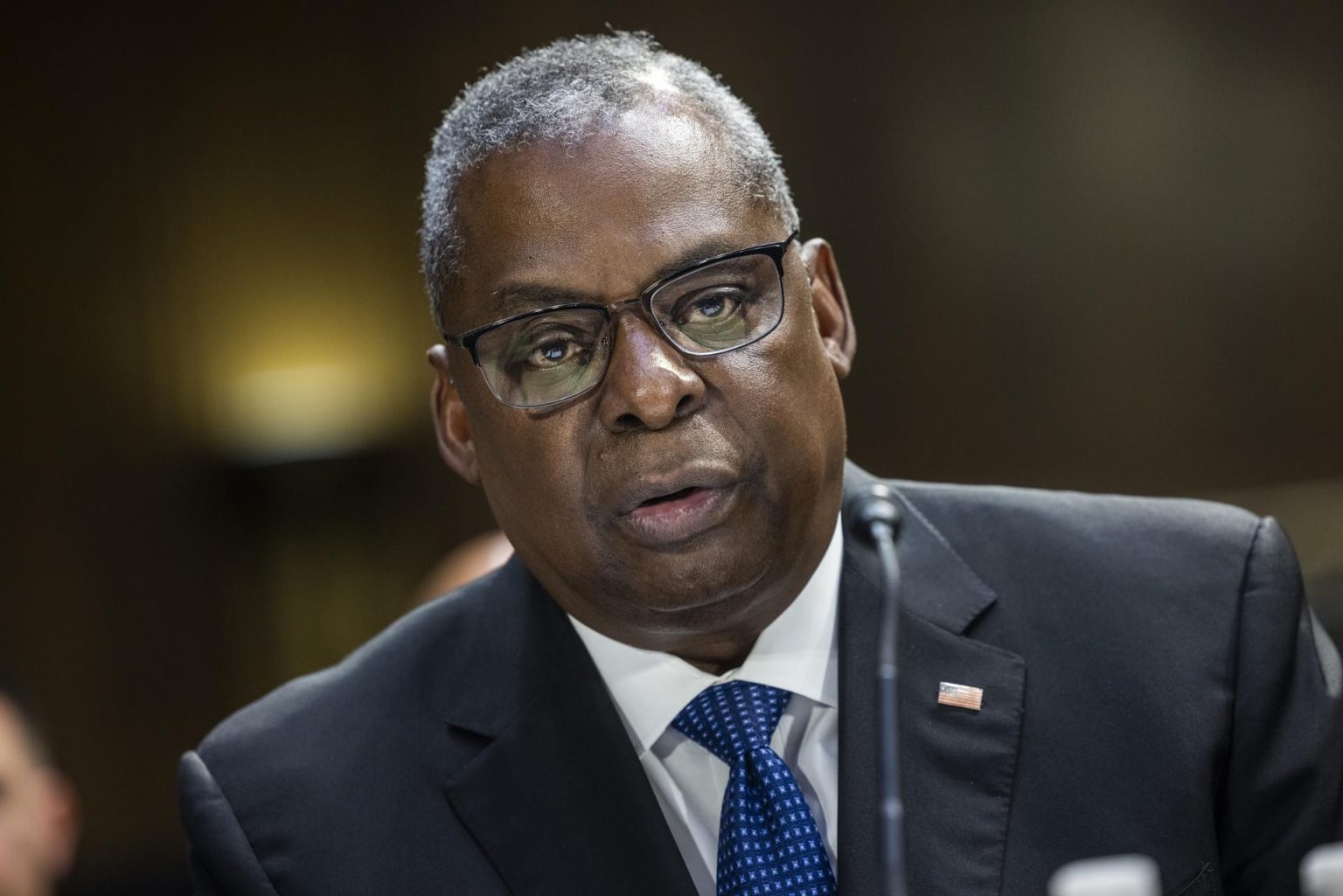 El secretario estadounidense de Defensa, Lloyd Austin. EFE/EPA/Jim Lo Scalzo