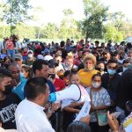 Fotografía de archivo de migrantes centroamericanos en Tapachula, en el estado de Chiapas (México). EFE/Juan Manuel Blanco