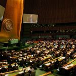 Fotografía de archivo de una sesión de la ONU. EFE/Matt Campbell