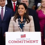 Elise Stefanik, afirmó que "la realidad es que esta es la mayor disminución del déficit en la historia". Imagen de archivo. EFE/EPA/WILL OLIVER