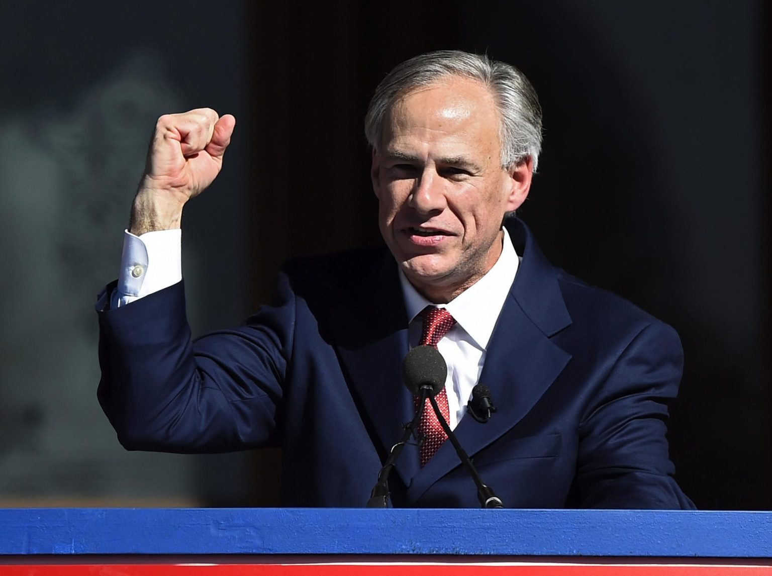 Fotografía de archivo del gobernador de Texas, Gregg Abbott. EFE/Larry W. Smith