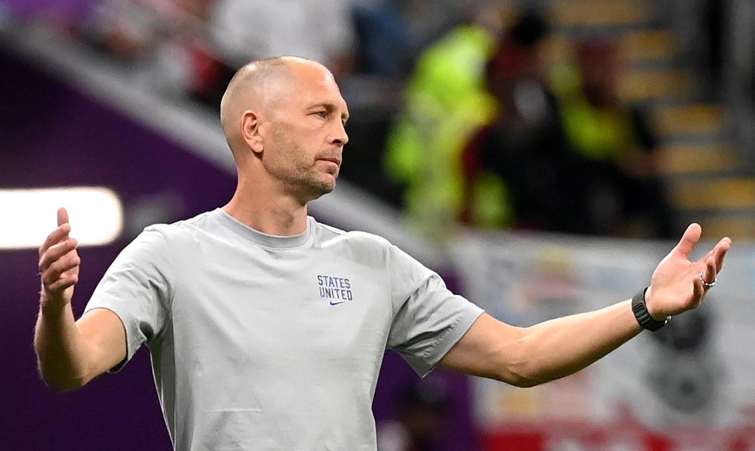 Foto de archivo del técnico Gregg Berhalter. EFE/EPA/Neil Hall