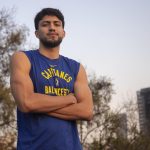 Fotografía de archivo del baloncestista mexicano Gael Bonilla. EFE/Isaac Esquivel