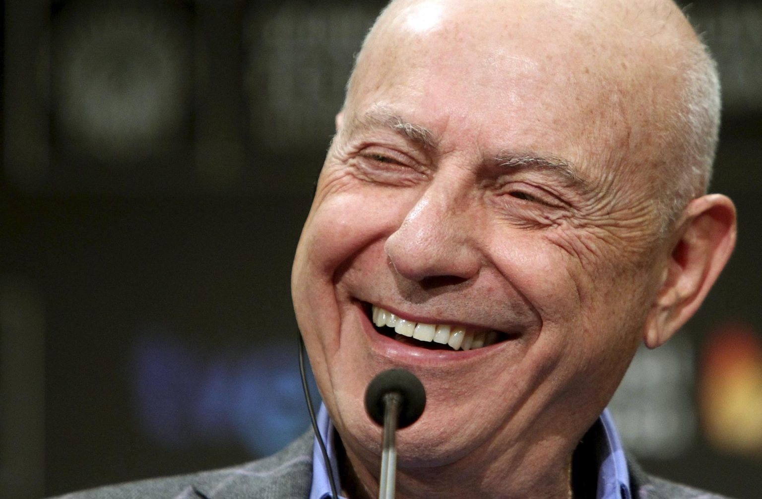 Fotografía de archivo del actor Alan Arkin, uno de los protagonistas de "Argo", coprotagonizada y dirigida por Ben Affleck. EFE/Juan Herrero.