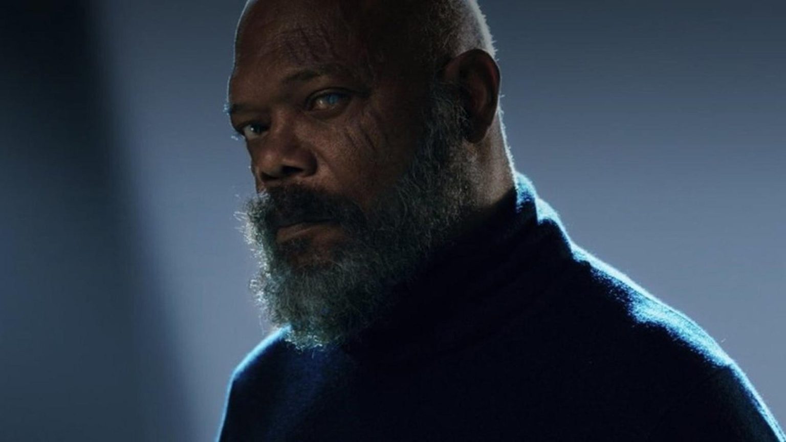 Fotografía cedida por Disney+ de un fotograma de "Secret Invasion", una serie en la que la franquicia tiene grandes expectativas y que trae de regreso al reconocido personaje de Nick Fury, interpretado con destreza por el actor Samuel L. Jackson. EFE/ Disney+ SOLO USO EDITORIAL/NO VENTAS/SOLO DISPONIBLE PARA ILUSTRAR LA NOTICIA QUE ACOMPAÑA/CRÉDITO OBLIGATORIO