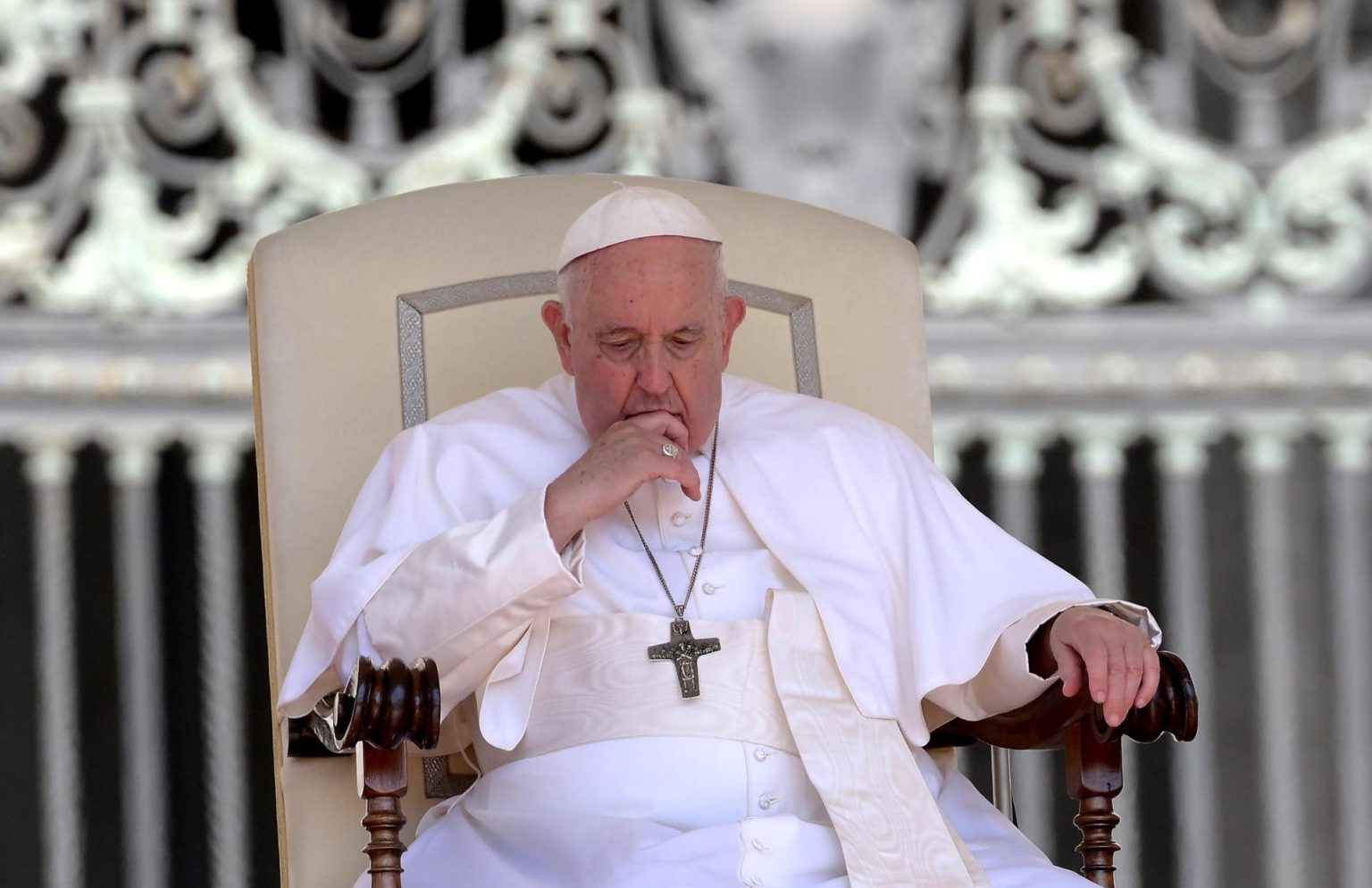 El Papa Francisco preside la audiencia general semanal en la Plaza de San Pedro del Vaticano. Imagen de archivo. EFE/ETTORE FERRARI