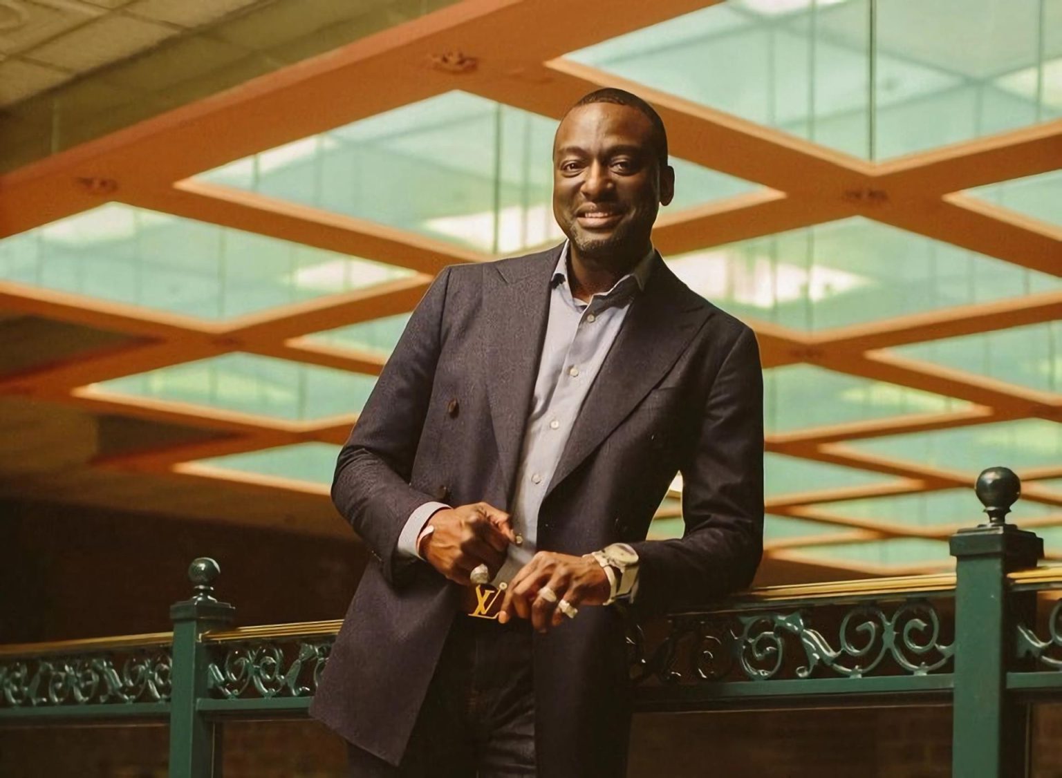 Fotografía de campaña cedida donde aparece Yusef Salaam, uno de los llamados "Cinco de Central Park", quien declaró el martes por la noche su victoria en las primarias demócratas para la concejalía de la ciudad de Nueva York representando al distrito de Harlem. EFE/Harlem For Yusef /SOLO USO EDITORIAL /NO VENTAS /SOLO DISPONIBLE PARA ILUSTRAR LA NOTICIA QUE ACOMPAÑA /CRÉDITO OBLIGATORIO