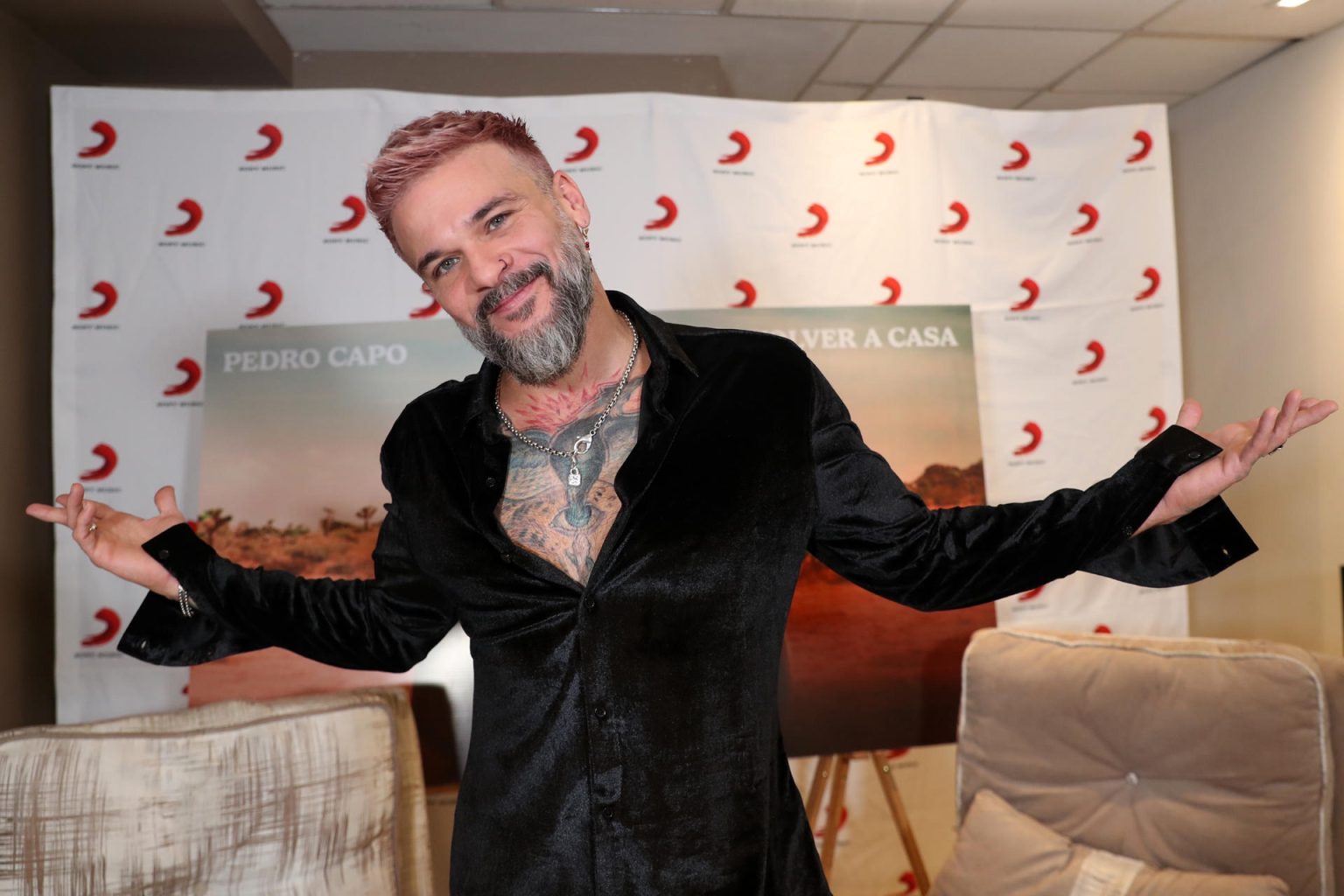 El cantante puertorriqueño, Pedro Capo posa durante una entrevista para Efe en Ciudad de México (México). Imagen de archivo. EFE/Sáshenka Gutiérrez