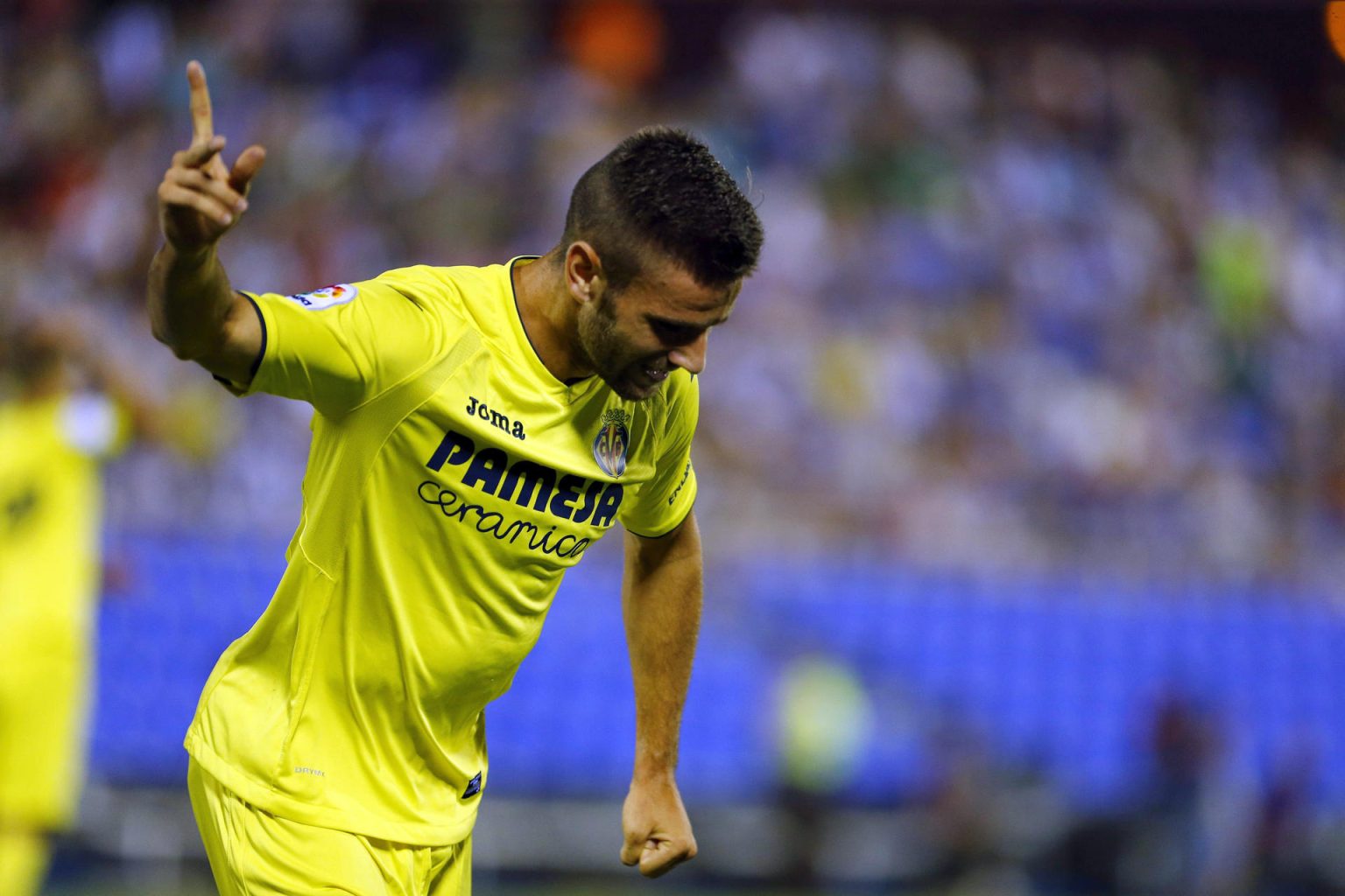 Mario González cuando jugaba para el Villarreal, en una fotografía de archivo. EFE/J.P. Gandul