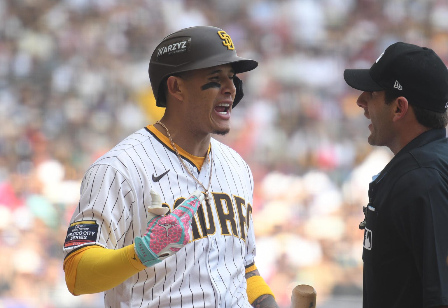 Manny Machado de Los San Diego Padres, en una fotografía de archivo. EFE/Madla Hartz