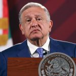 El presidente de México, Andrés Manuel López Obrador, habla durante una rueda de prensa hoy, en el Palacio Nacional en Ciudad de México (México). EFE/Sáshenka Gutiérrez