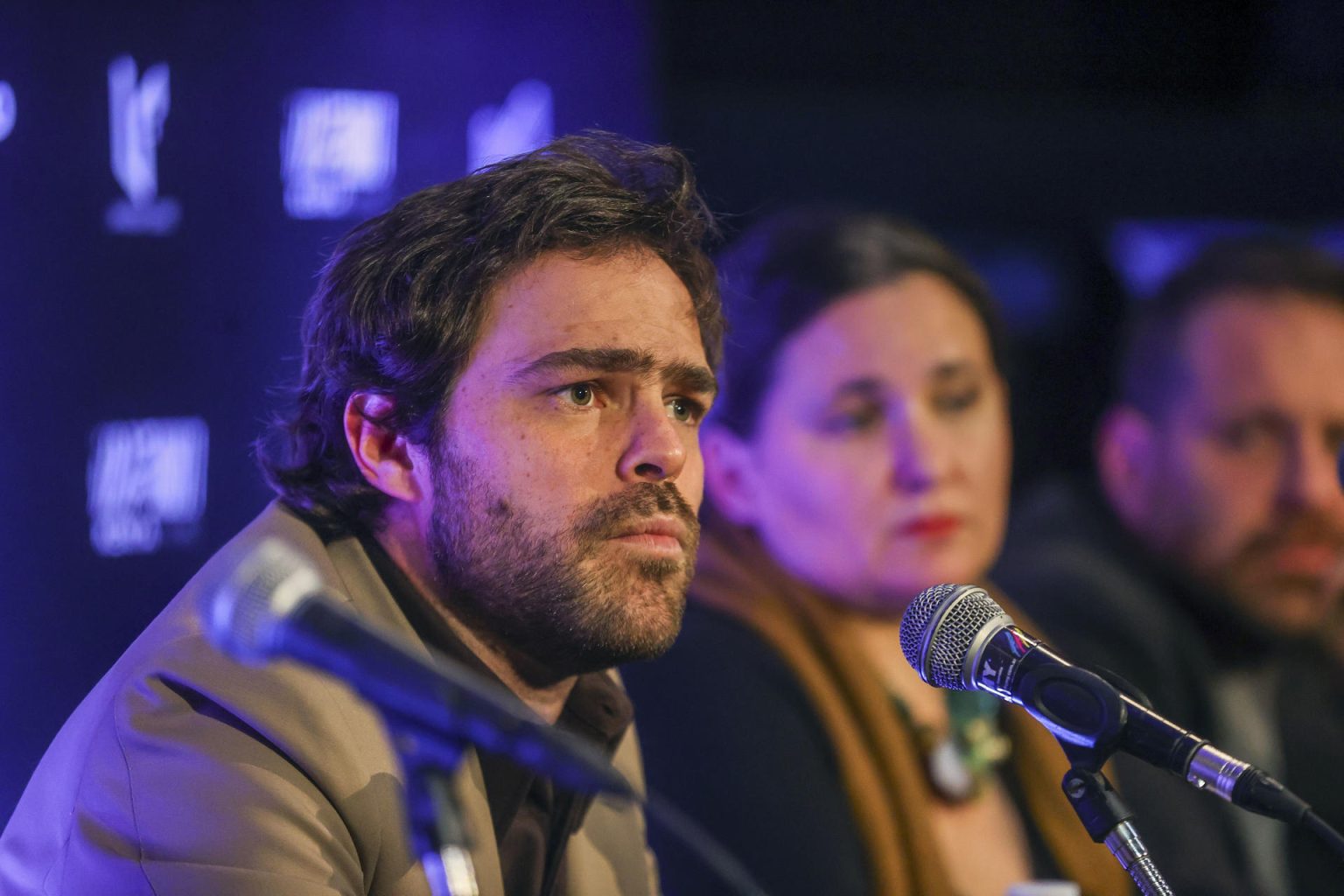 El actor Peter Lanzani participa durante una rueda de prensa. Imagen de archivo. EFE/Juan Ignacio Roncoroni