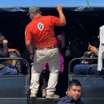 De los 206 migrantes localizados, 132 guatemaltecos viajaban en núcleos familiares, así como 3 familias con 12 personas procedentes de Honduras. Fotografía de archivo. EFE/Carlos López