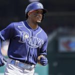 El jugador de los Tampa Bay Rays Wander Franco, en una fotografía de archivo. EFE/EPA/Shawn Thew