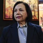 La historiadora y nieta del revolucionario Francisco Villa, Guadalupe Villa, habla durante una entrevista con EFE, el 19 de julio de 2023, en Ciudad de México (México). EFE/José Méndez