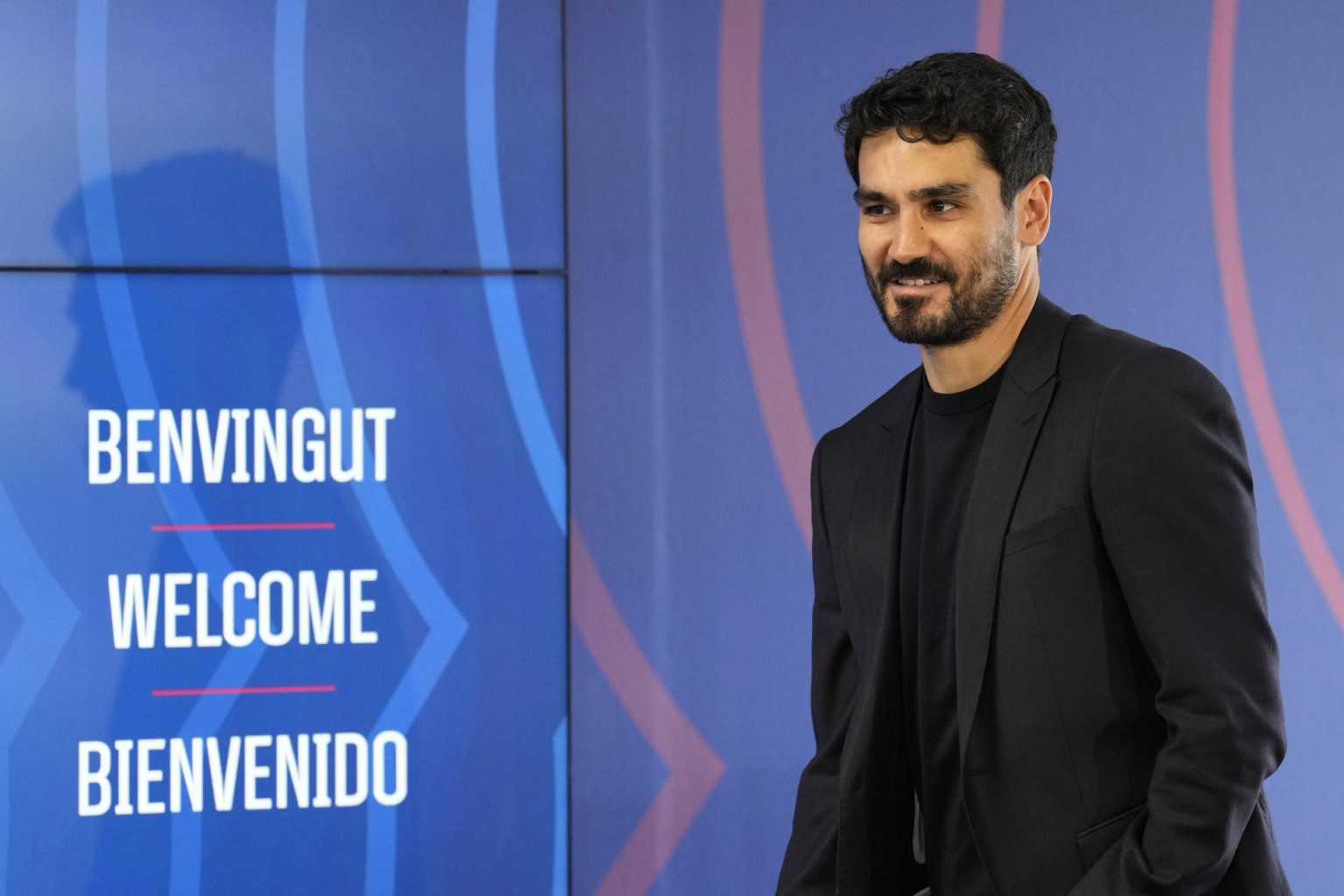 El centrocampista alemán Ilkay Gündogan durante su presentación como nuevo jugador del FC Barcelona, el 17 de julio de 2023. EFE/Alejandro García