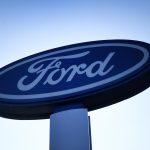 Imagen de archivo del logo de Ford. EFE/EPA/ANDY RAIN