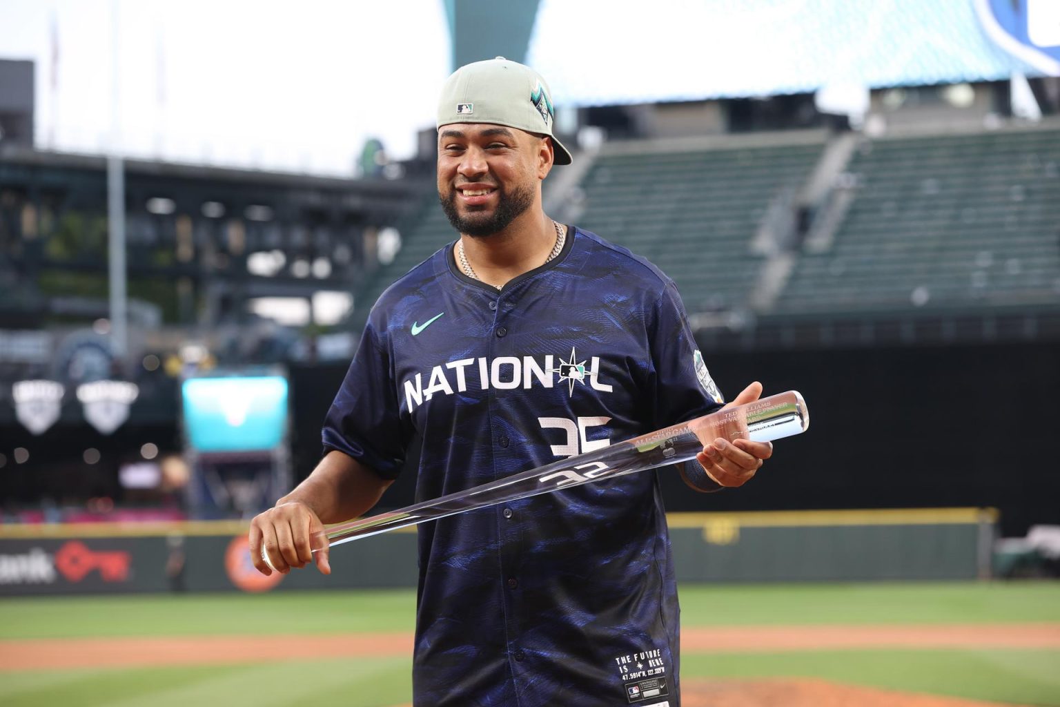 El receptor de la Liga Nacional, Elías Díaz, de los Rockies de Colorado. EFE/EPA/ANTHONY BOLANTE