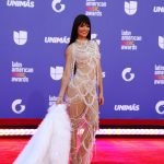 Fotografía de archivo de la actriz y modelo puertorriqueña Zuleyka Rivera posa en la alfombra roja de los Latin American Music Awards (Latin AMAs). EFE/Ronda Churchill