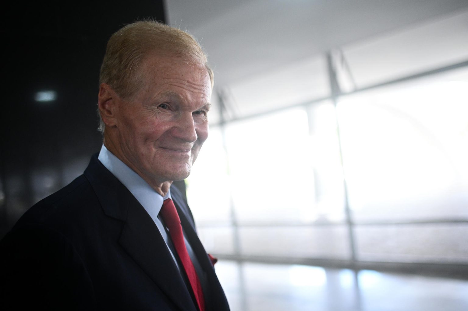 Fotografía de archivo en donde se observa al administrador de la NASA, Bill Nelson. EFE/ Andre Borges