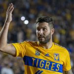 El francés André Pierre Gignac de Tigres UANL, en una fotografía de archivo. EFE/Miguel Sierra