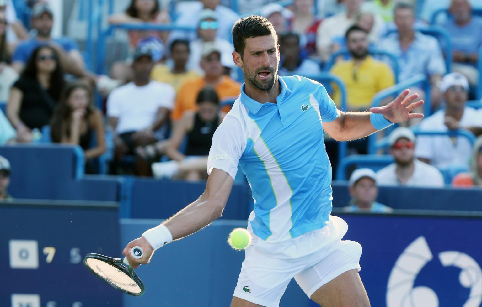 El tenista serbio Novak Djokovic. EFE/EPA/MARK LYONS